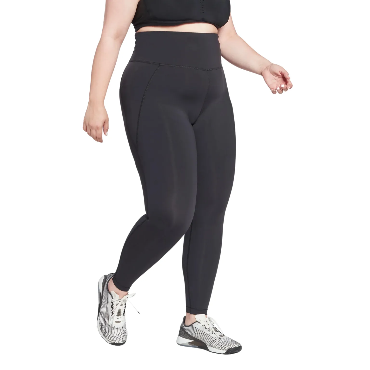 Plus Size High Waisted Leggings manufacturing with trendy design