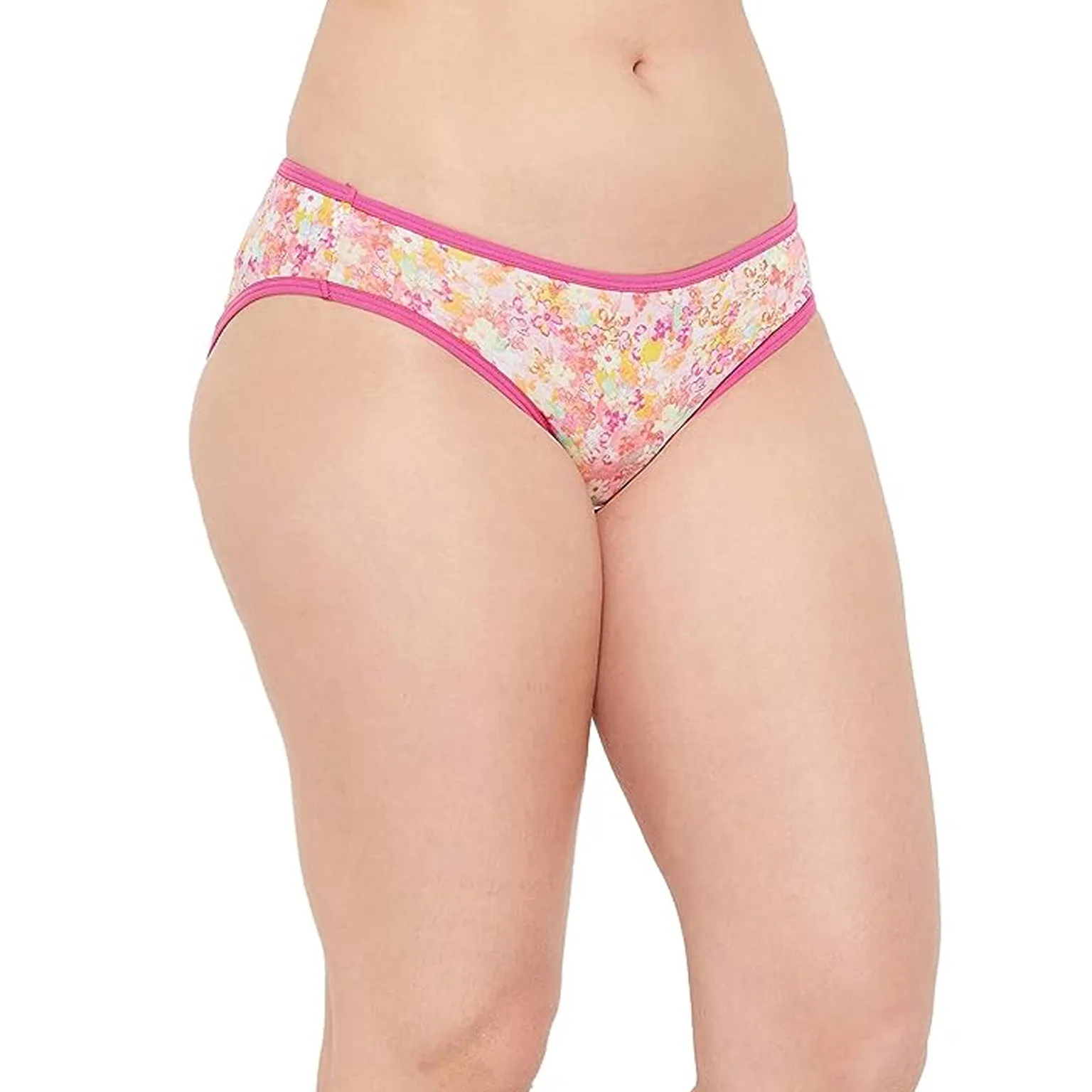custom printed panty manufacturing pink low waist panty