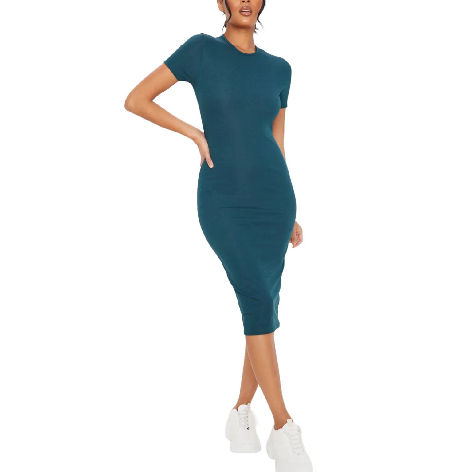 Round Neck Dress manufacturing with trendy design