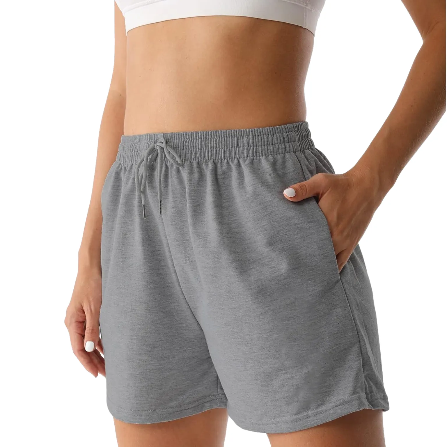 Drawstring Shorts manufacturing with trendy design