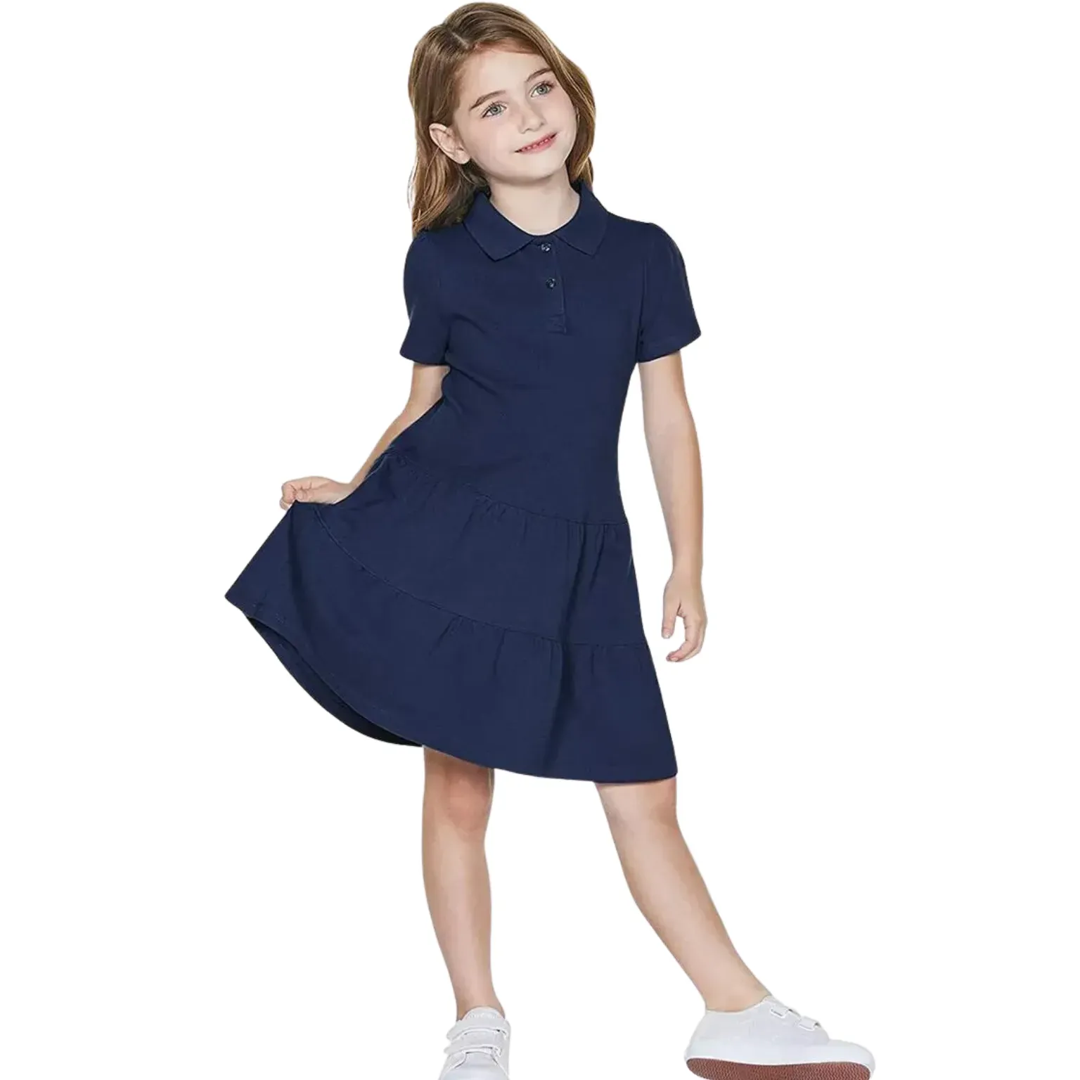 Short Sleeve Dress manufacturing with trendy design