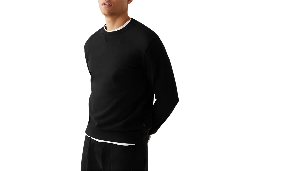 Crew Neck Pullover Sweatshirt Manufacturer full package service 