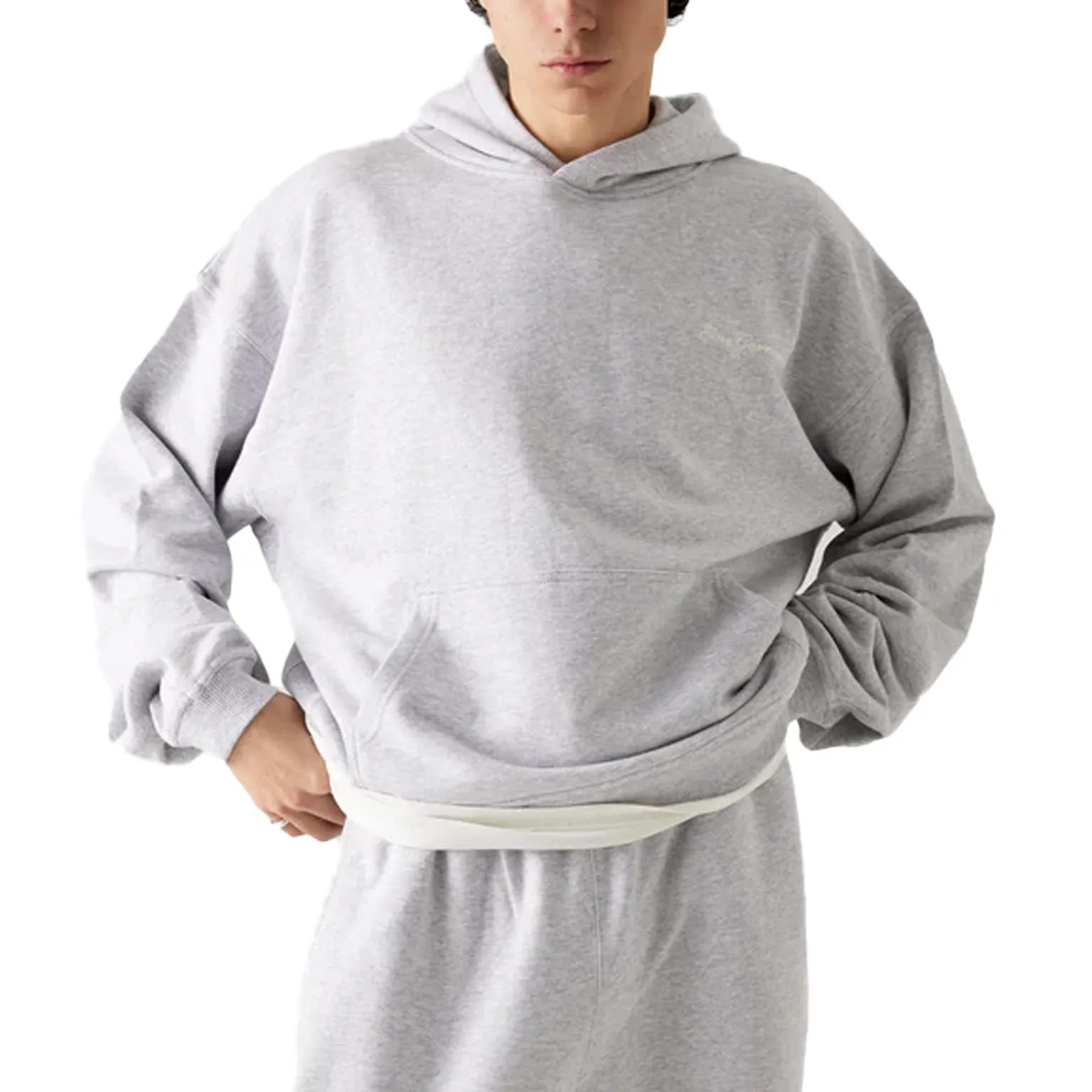custom hooded pajama manufacturing men long sleeve loungewear