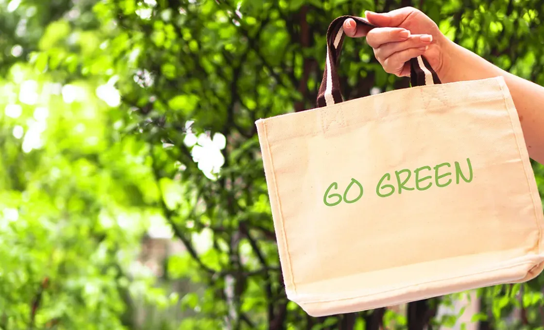 Eco-friendly Packaging tote bag
