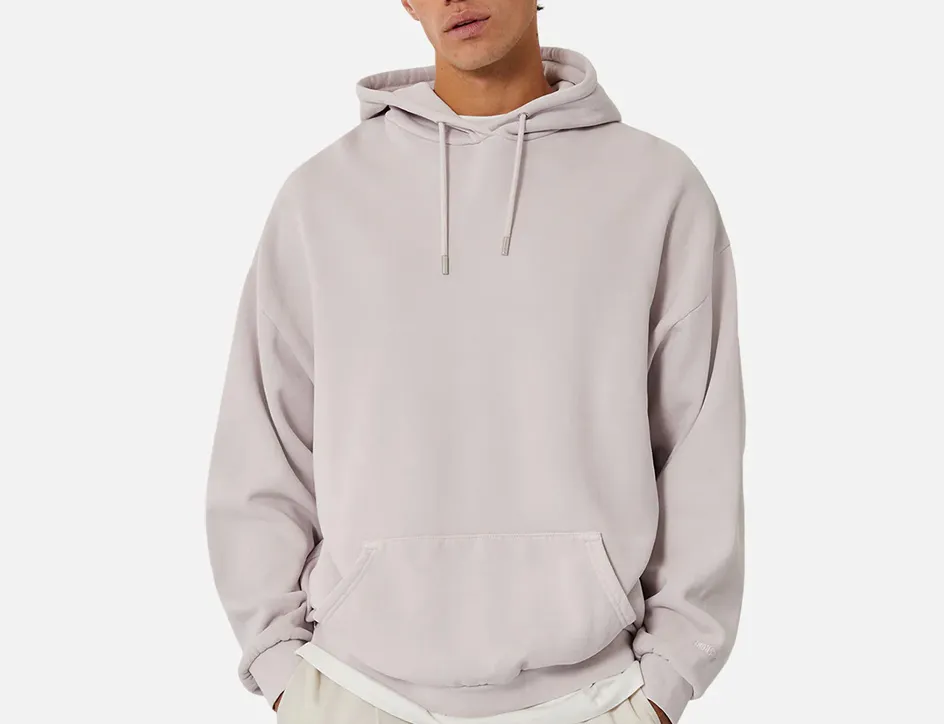 slow fashion clothing manufacturer basic hoodie