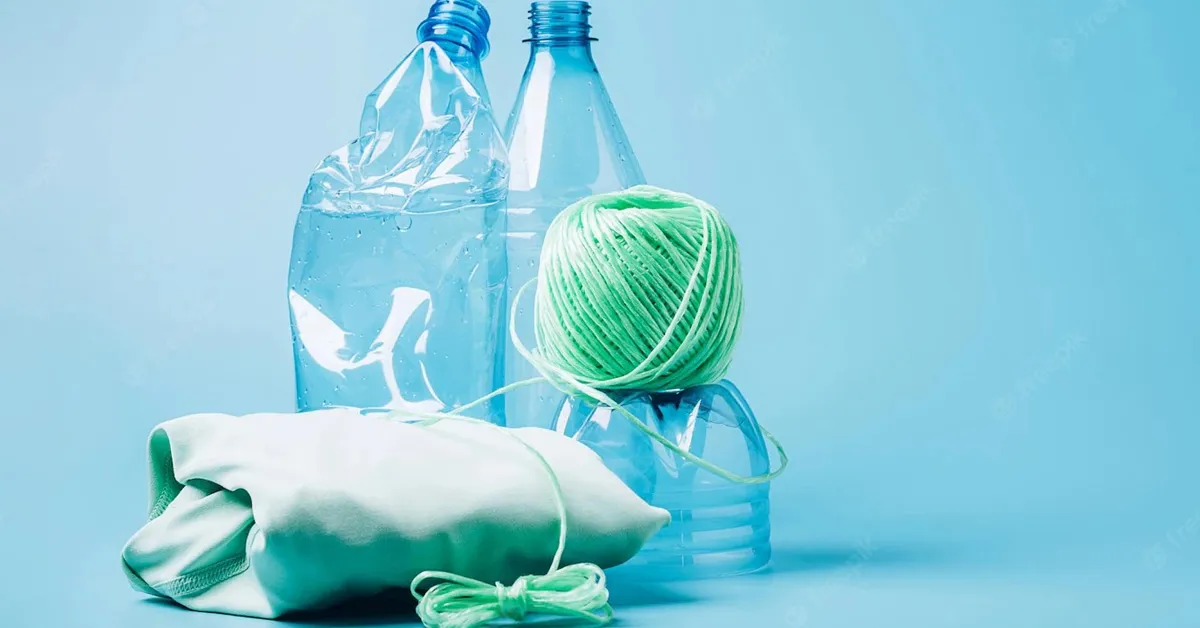 slow fashion clothing manufacturer recycled fabric made from bottle