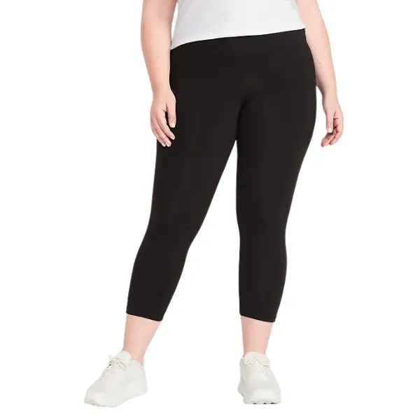 Cropped leggings manufacturing with recycled materials